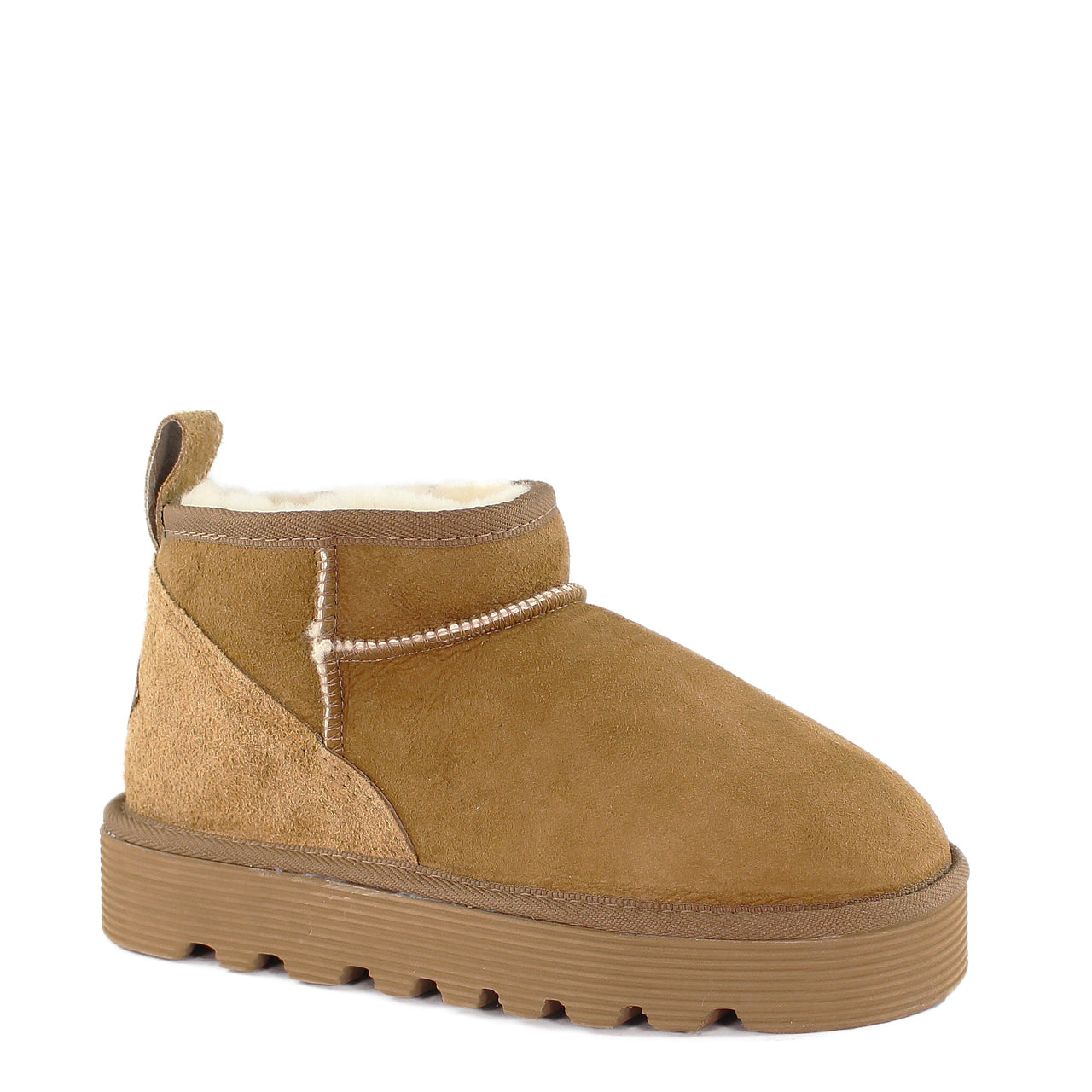 Platform Super Mini Chestnut - Sheepskins Downunder