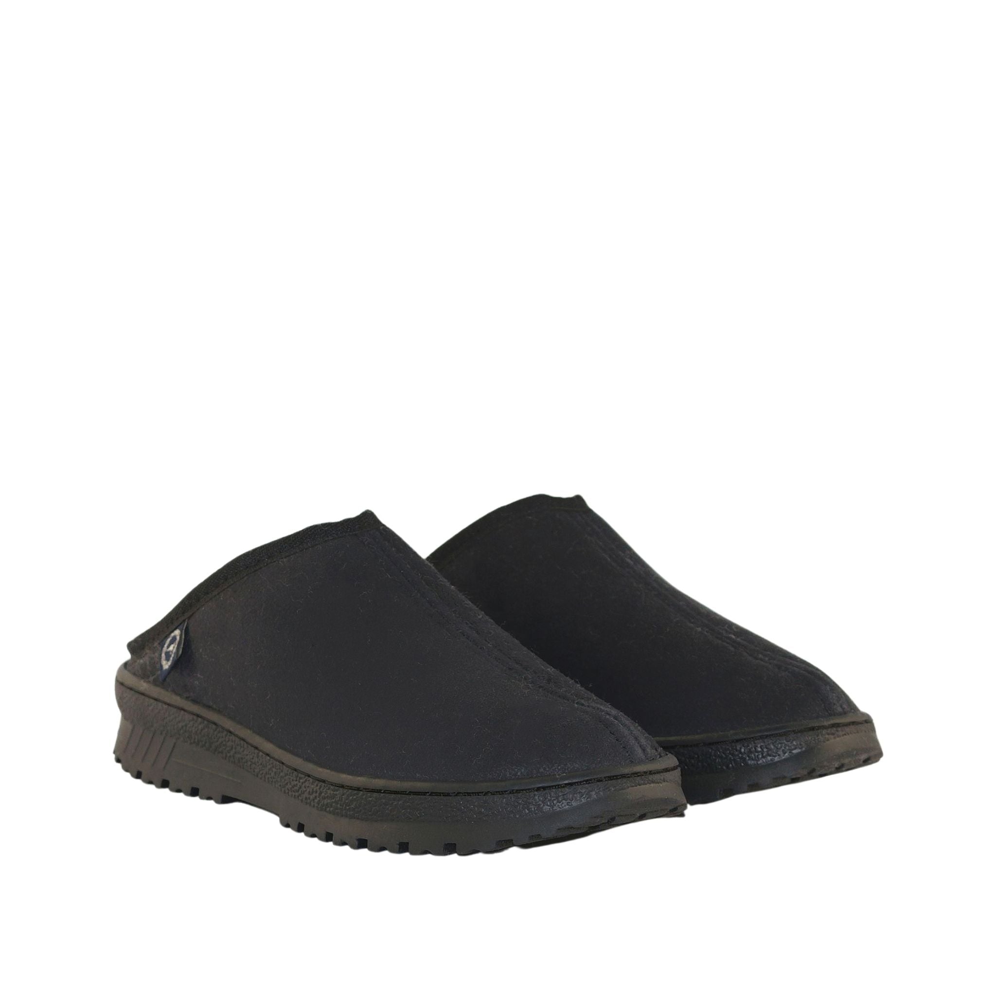 Sheepskins Downunder Luxury Bondi Bobi Black Pairs Front Womens Australian Made Sheepskin UGG Slipper