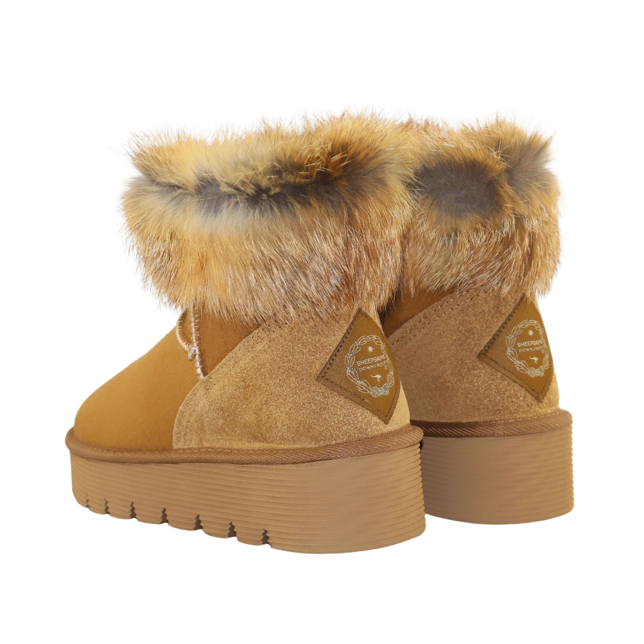 UGG ブーツ Platform Fox Mini Chestnut – Sheepskins Downunder