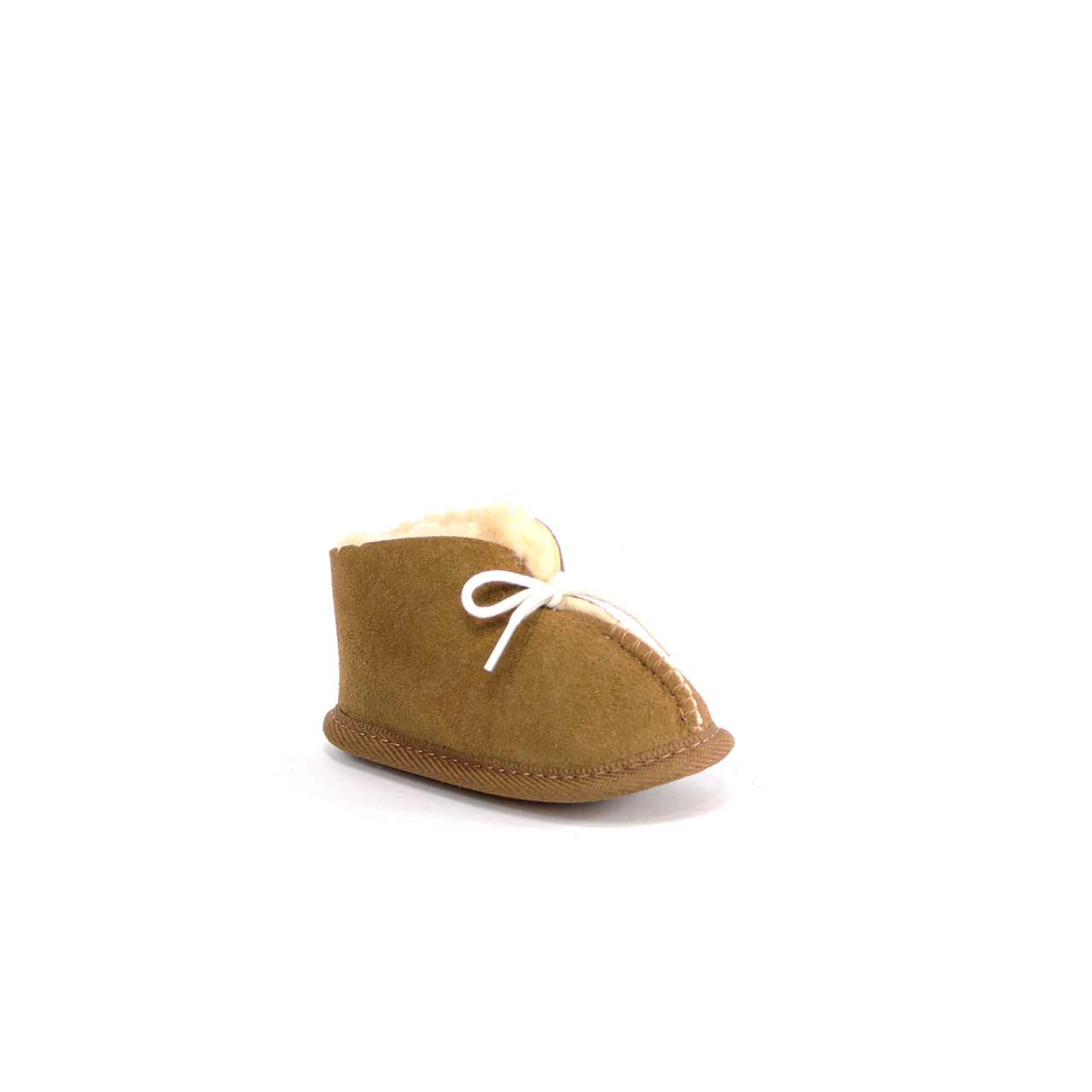 Baby Booties Chestnut - Sheepskins Downunder