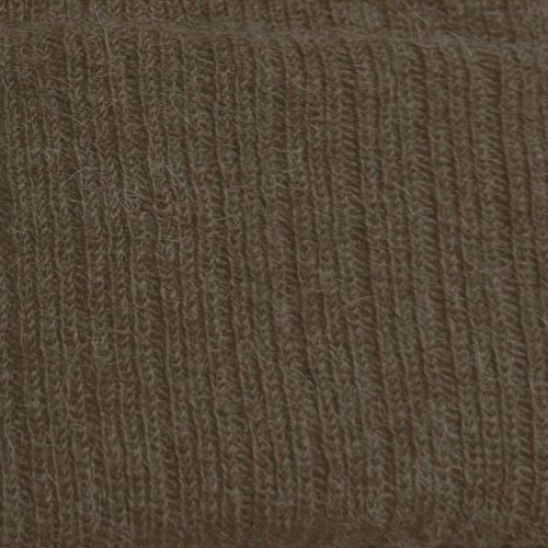 Hat Beanie Alpaca and Wool in Coffee TEXTURE by Humphrey Law, Australian made