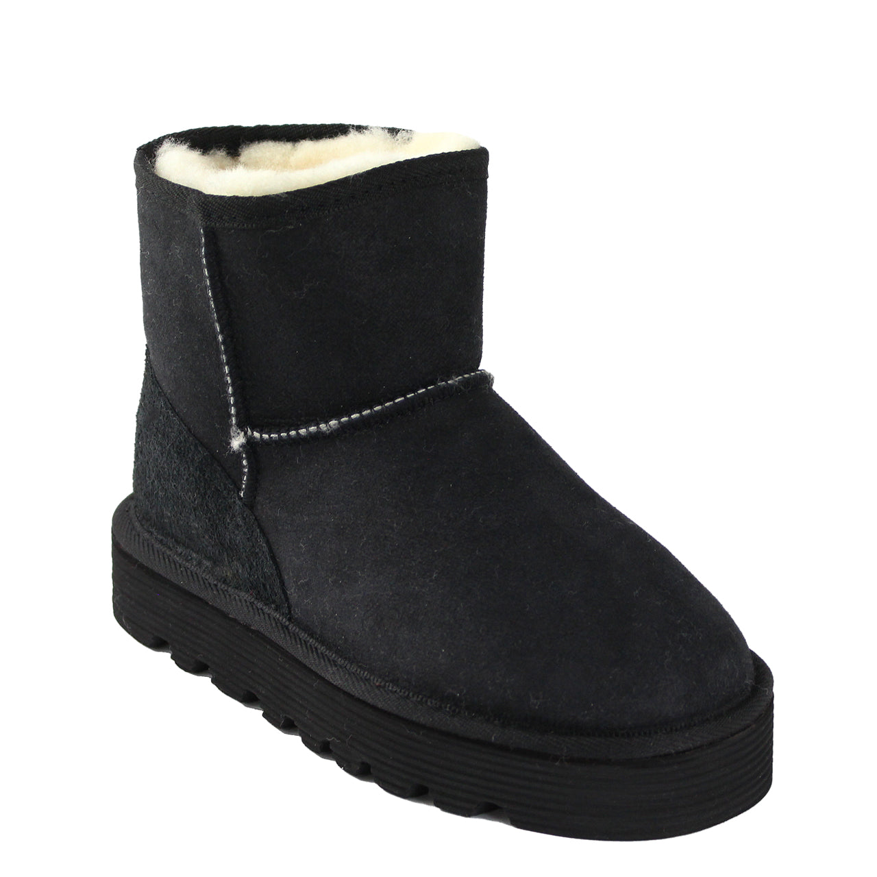 Platform Mini Black - Sheepskins Downunder
