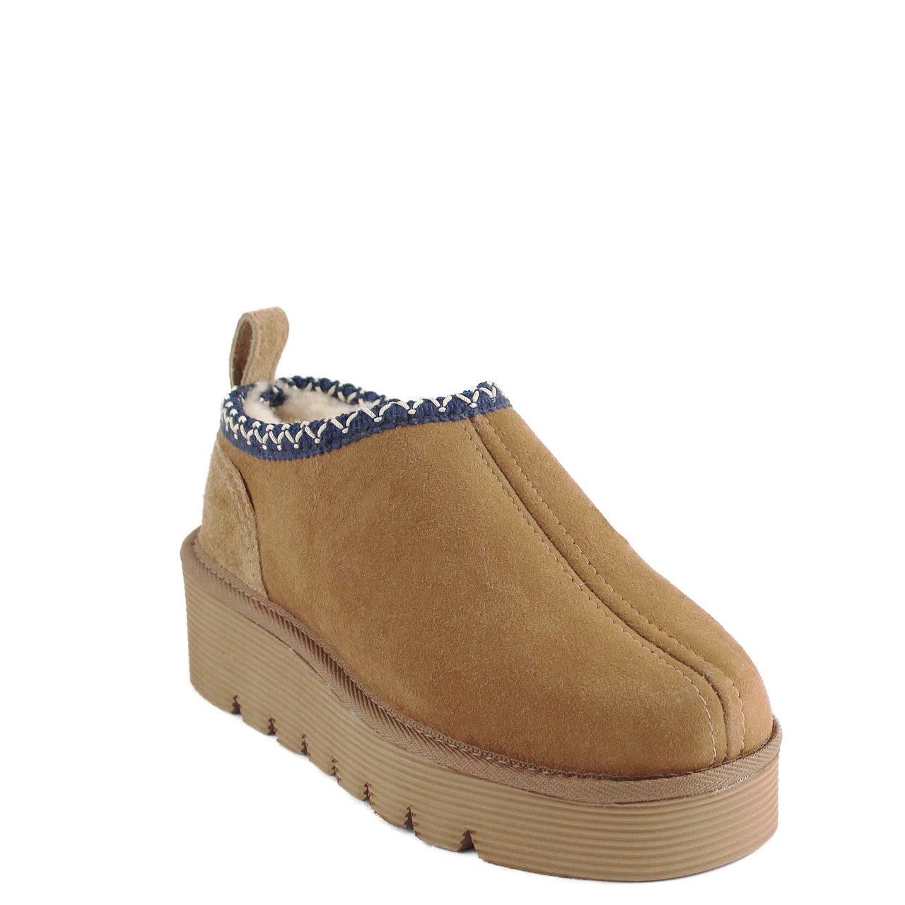 Platform Tasman Tazz Chestnut - Blue