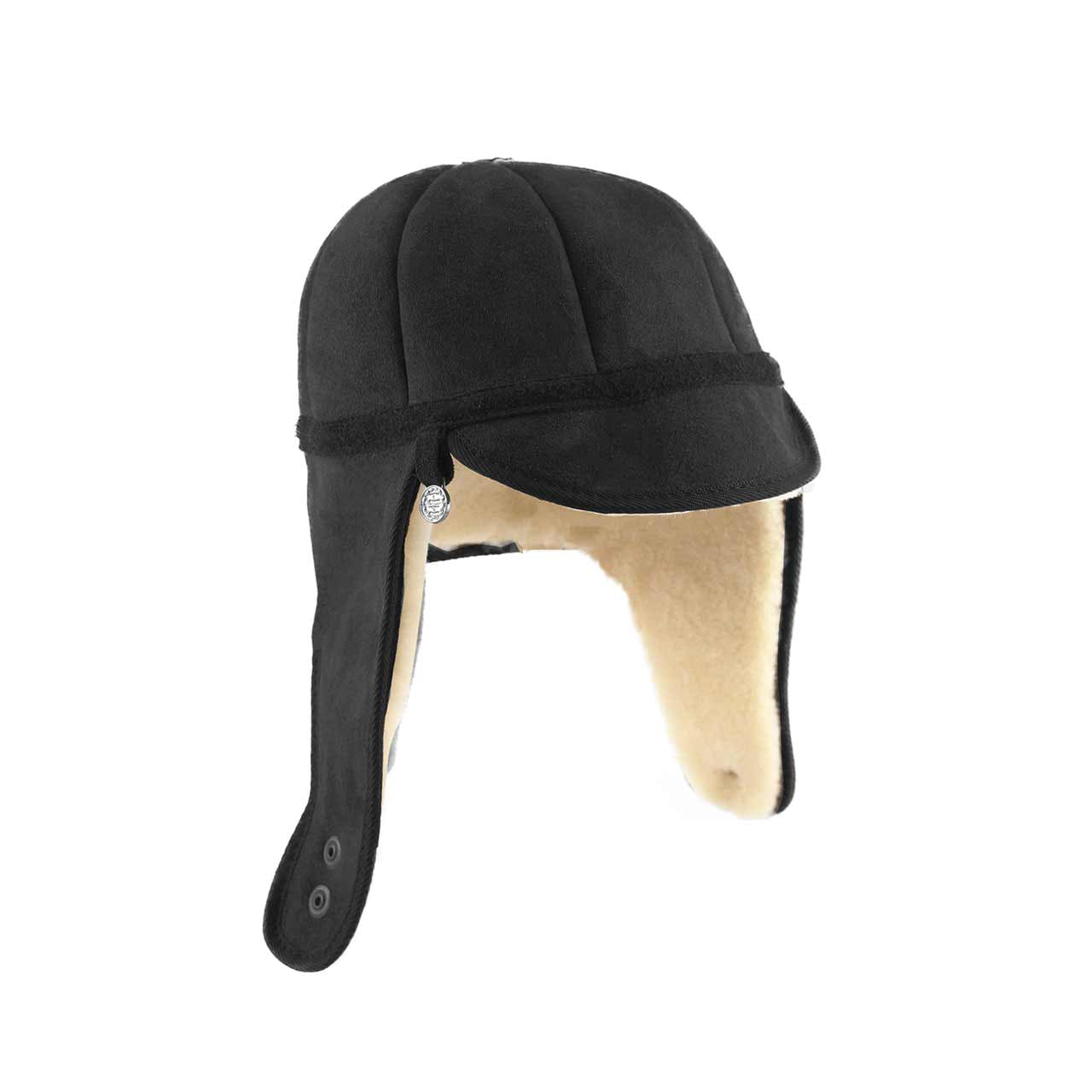 Hat Roman Black - Sheepskins Downunder