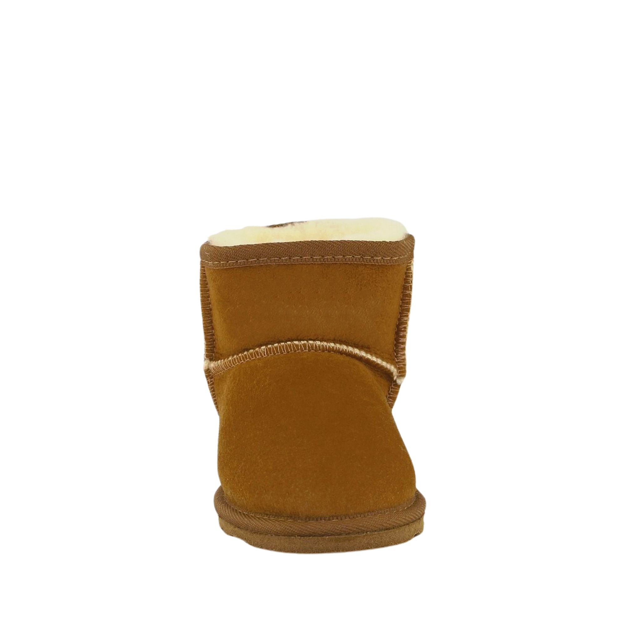Sheepskins Downunder Childrens Mini Chestnut Front Australian Made Sheepskin UGG Boot