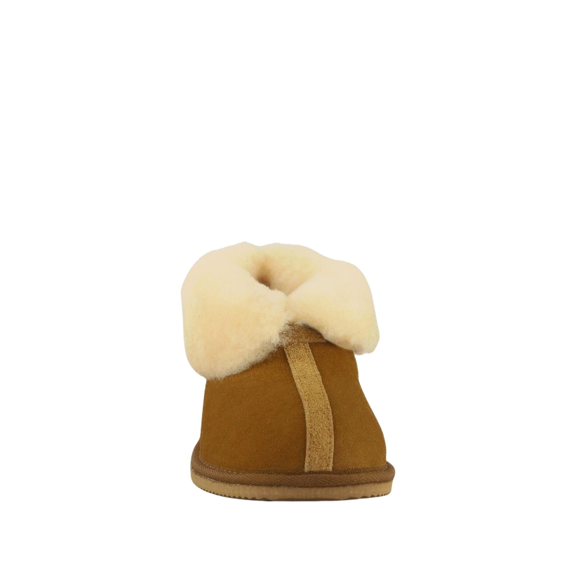 Sheepskins Downunder Classic Prince Chestnut Front Mens Australian Made Sheepskin UGG Slipper