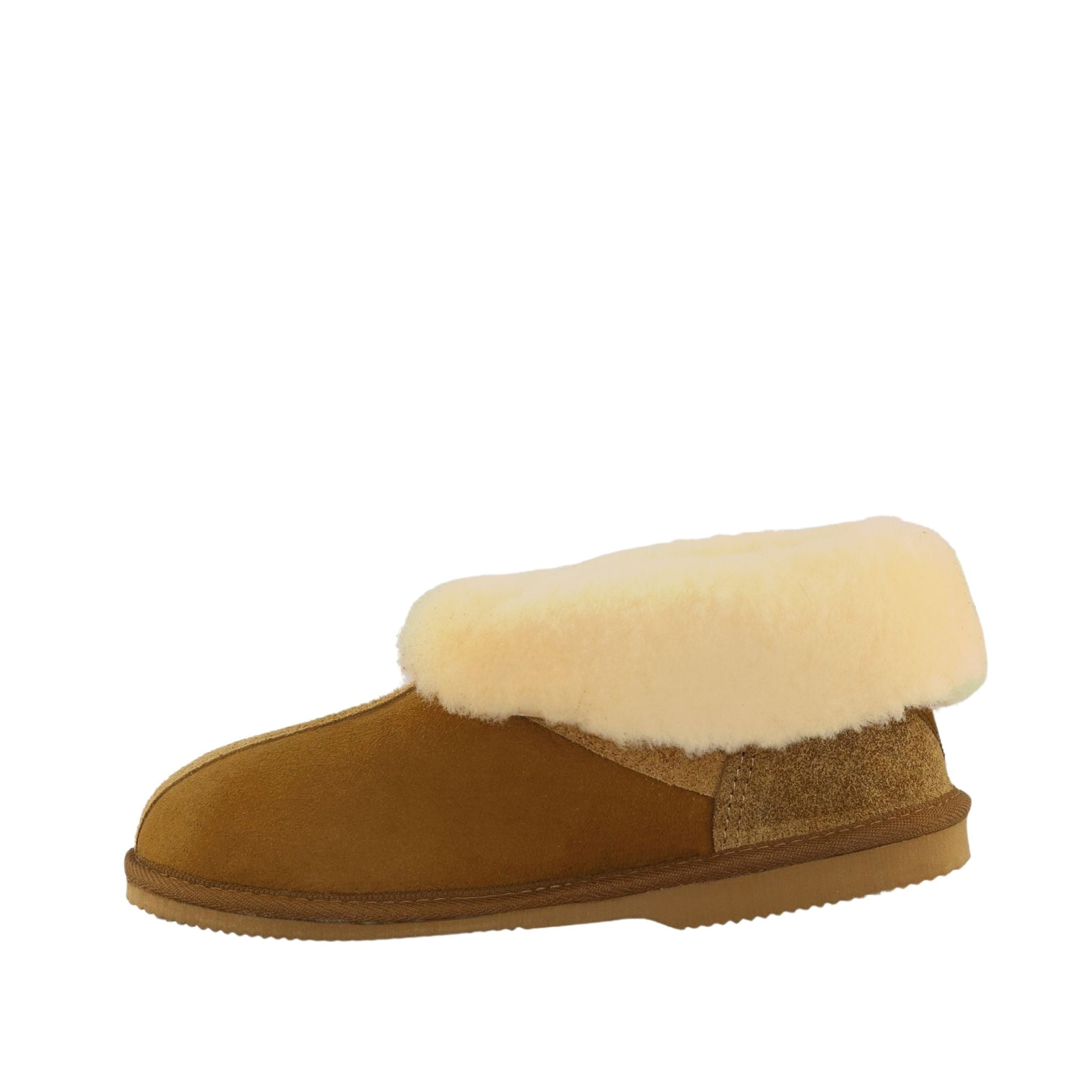 Sheepskins Downunder Classic Prince Chestnut Side Inner Mens Australian Made Sheepskin UGG Slipper