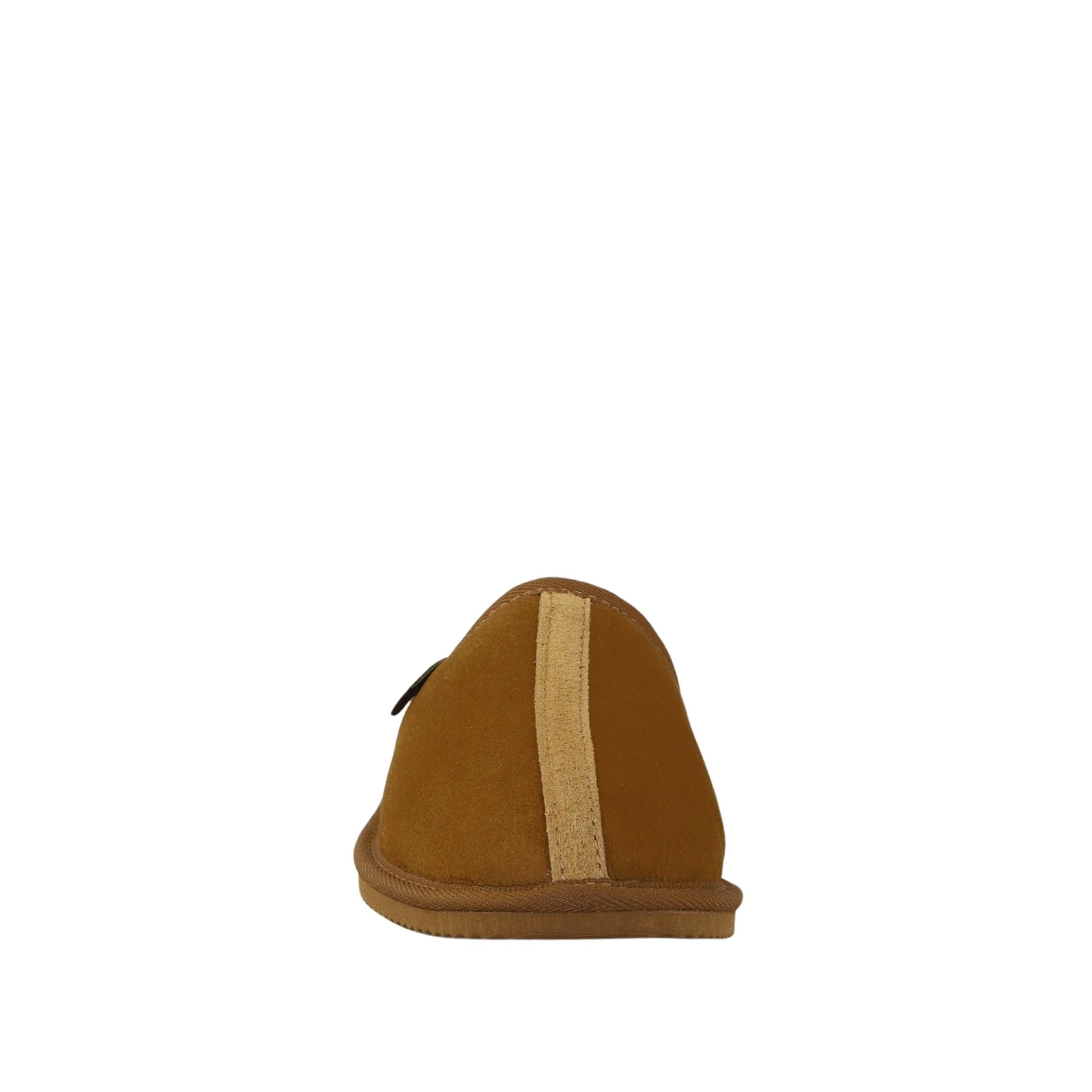 Sheepskins Downunder Classic Scuff Ian Chestnut Front Womens Australian Made Sheepskin UGG Slipper