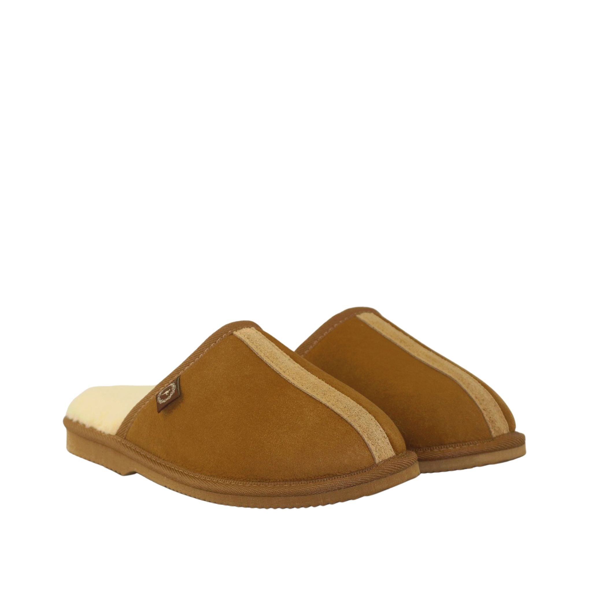 sheepskins-downunder-classic-scuff-ian-chestnut-pairs-front-womens-australian-made-sheepskin-ugg-slipper