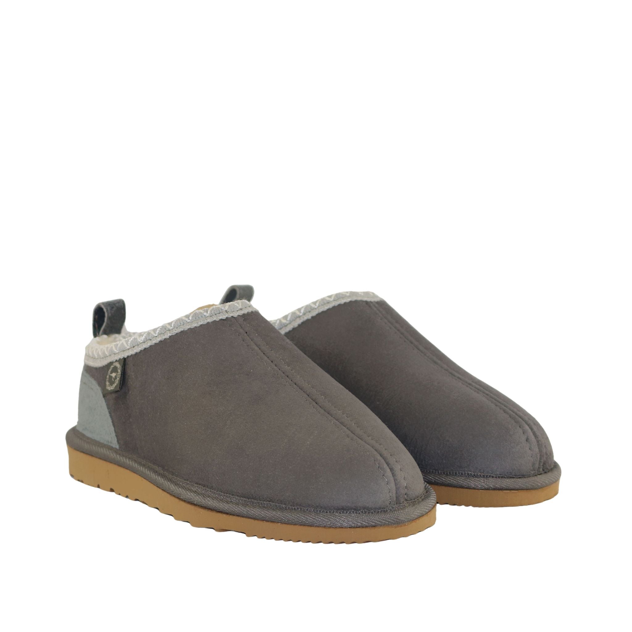 Sheepskins Downunder Classic Tasman Tazz Grey Grey Pairs Front Womens Australian Made Sheepskin UGG Boot