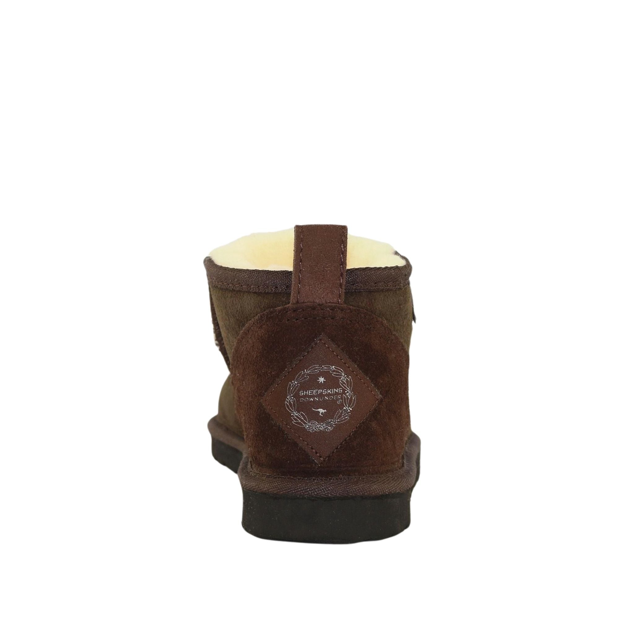 Sheepskins Downunder Classic Ultra Chocolate Back Womens Australian Made Sheepskin UGG Boot