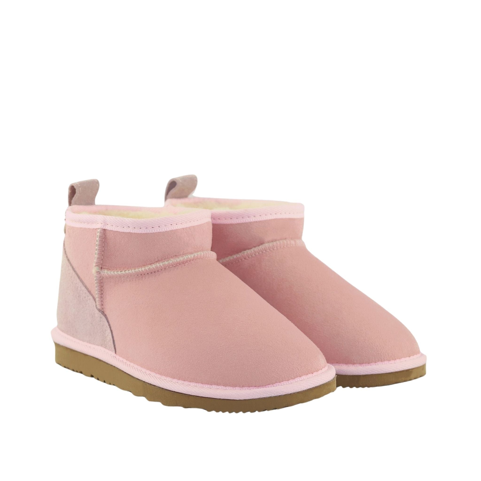 Sheepskins Downunder Classic Ultra Pink Pairs Front Womens Australian Made Sheepskin UGG Boot