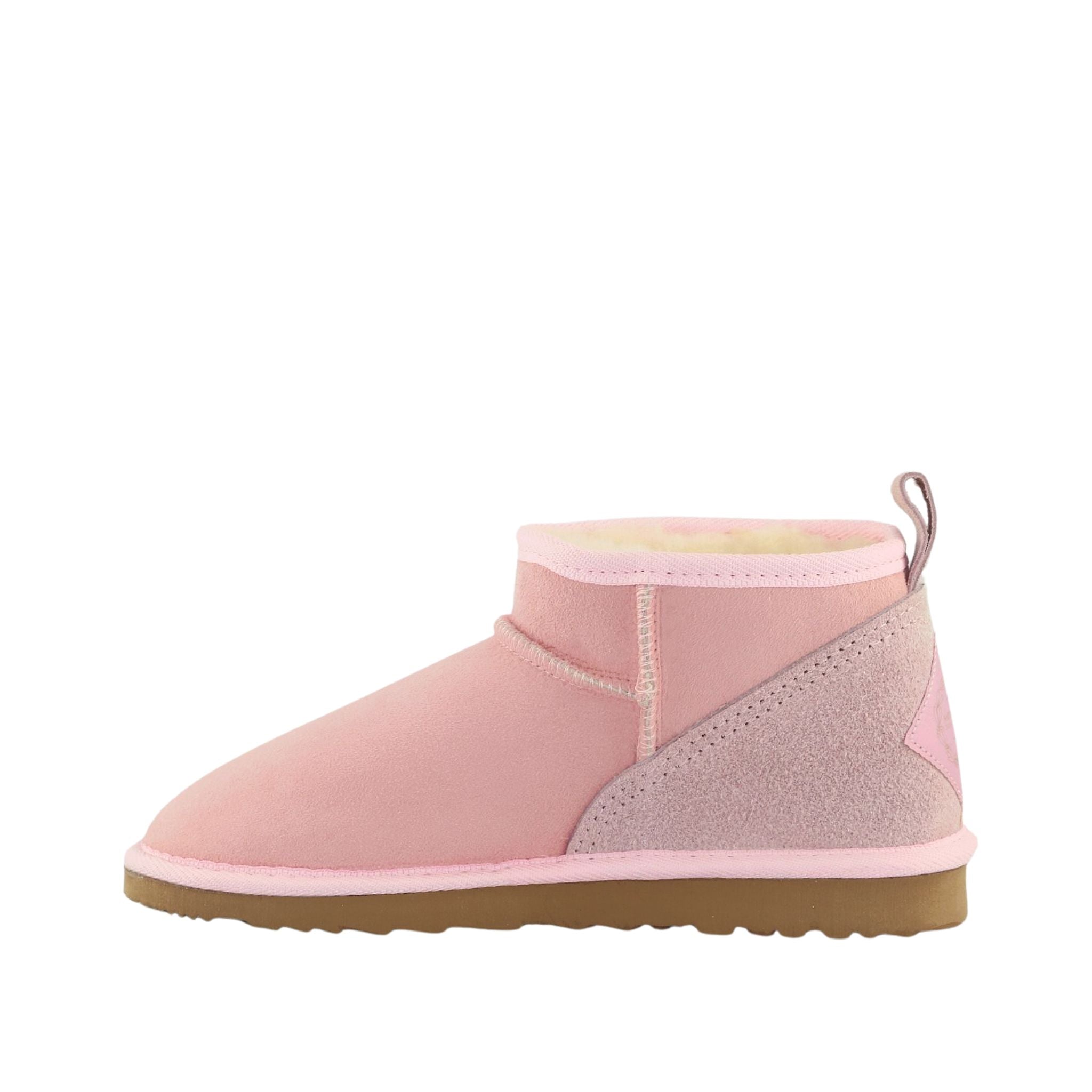 Sheepskins Downunder Classic Ultra Pink Side Inner Womens Australian Made Sheepskin UGG Boot