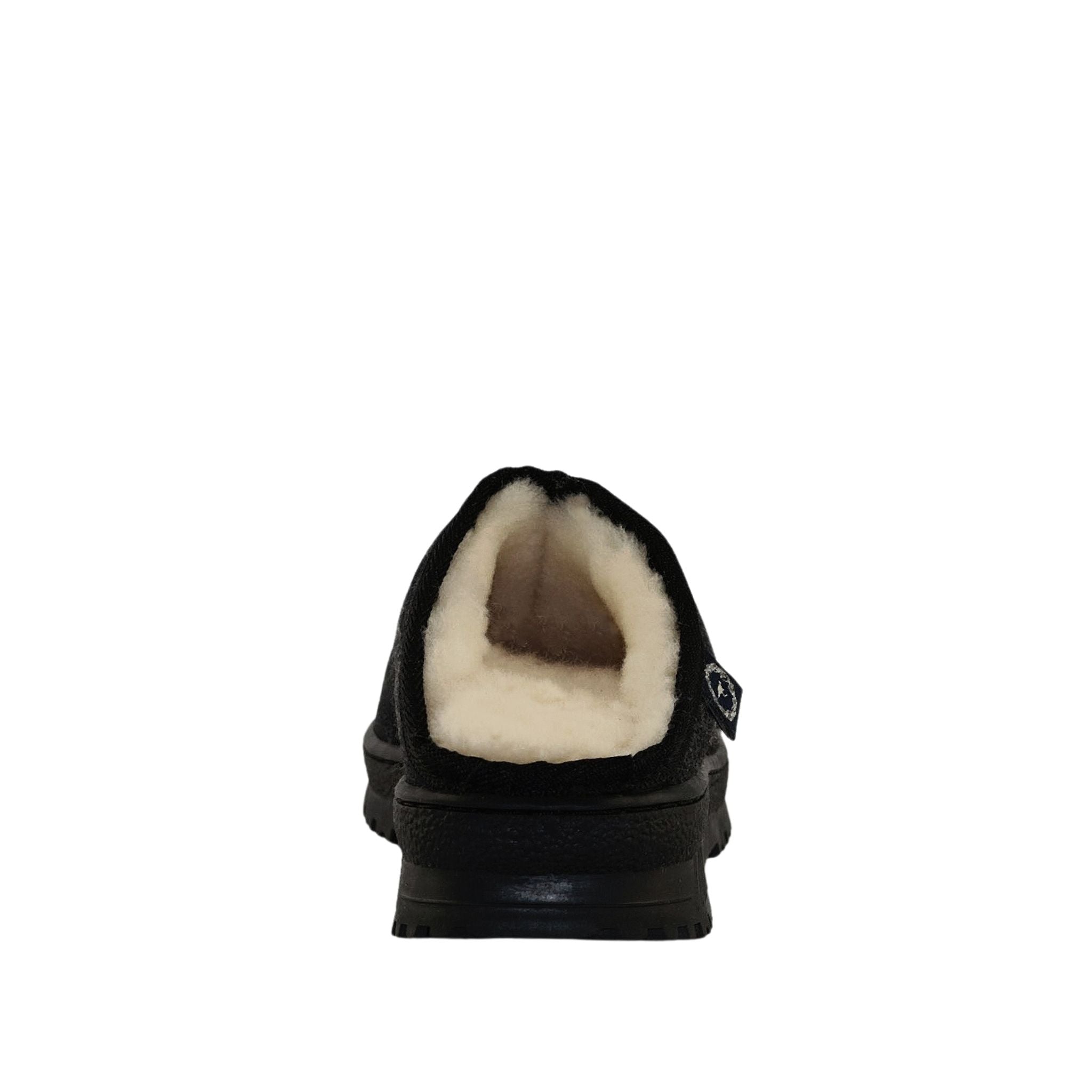 Sheepskins Downunder Luxury Bondi Bobi Black Back Mens Australian Made Sheepskin UGG Slippers