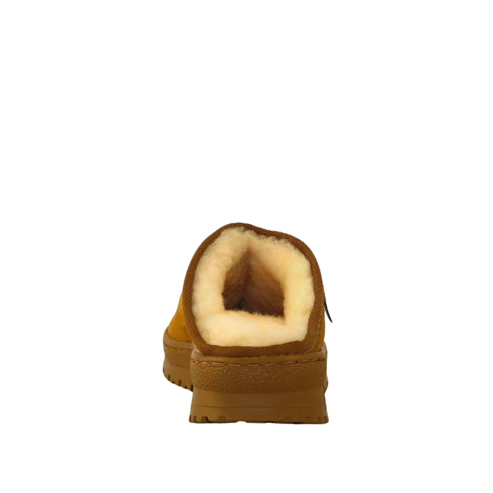 Sheepskins Downunder Luxury Bondi Bobi Chestnut Back Womens Australian Made Sheepskin UGG Slipper
