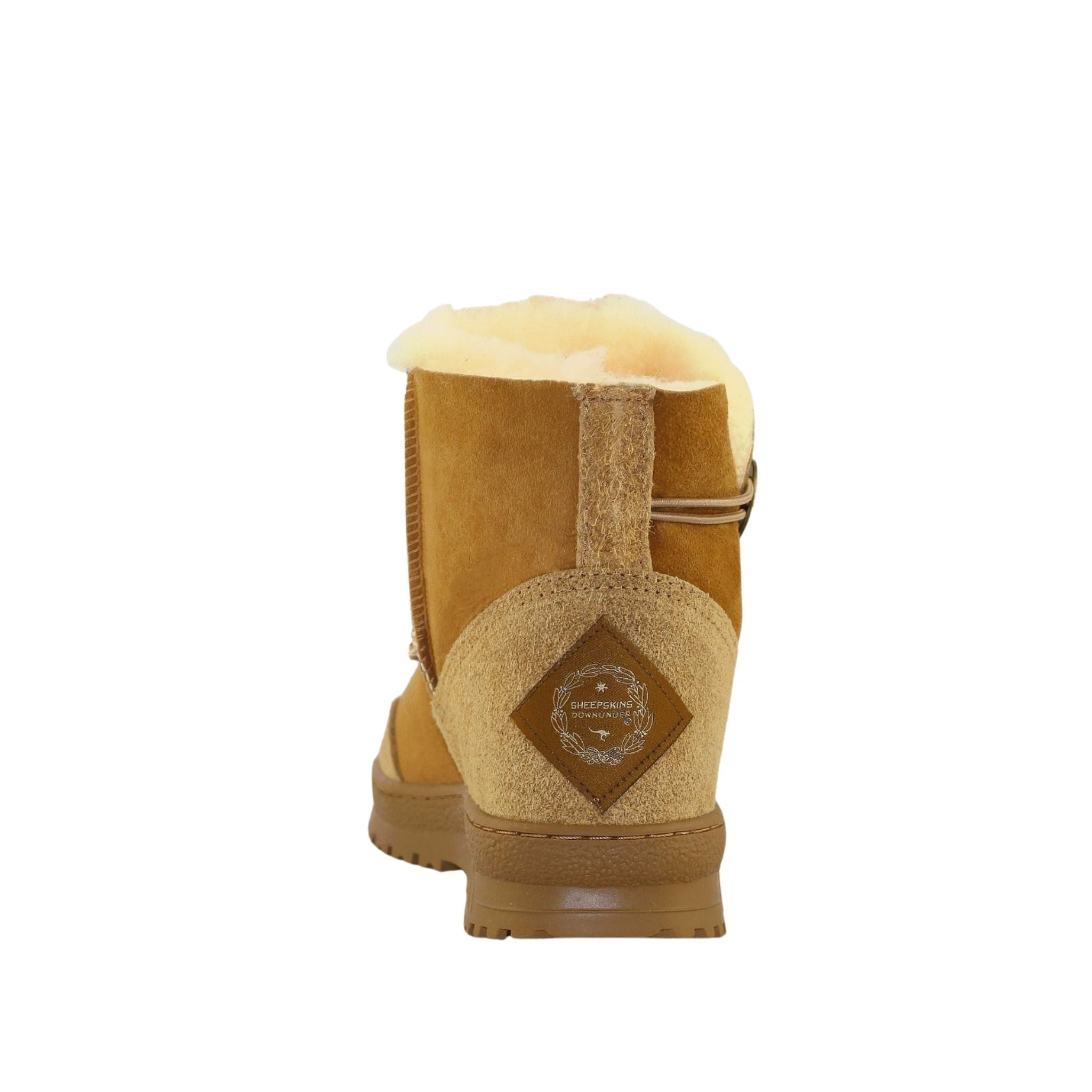 Sheepskins Downunder Luxury Bondi Brighton Mini Chestnut Back Womens Australian Made Sheepskin UGG Boot