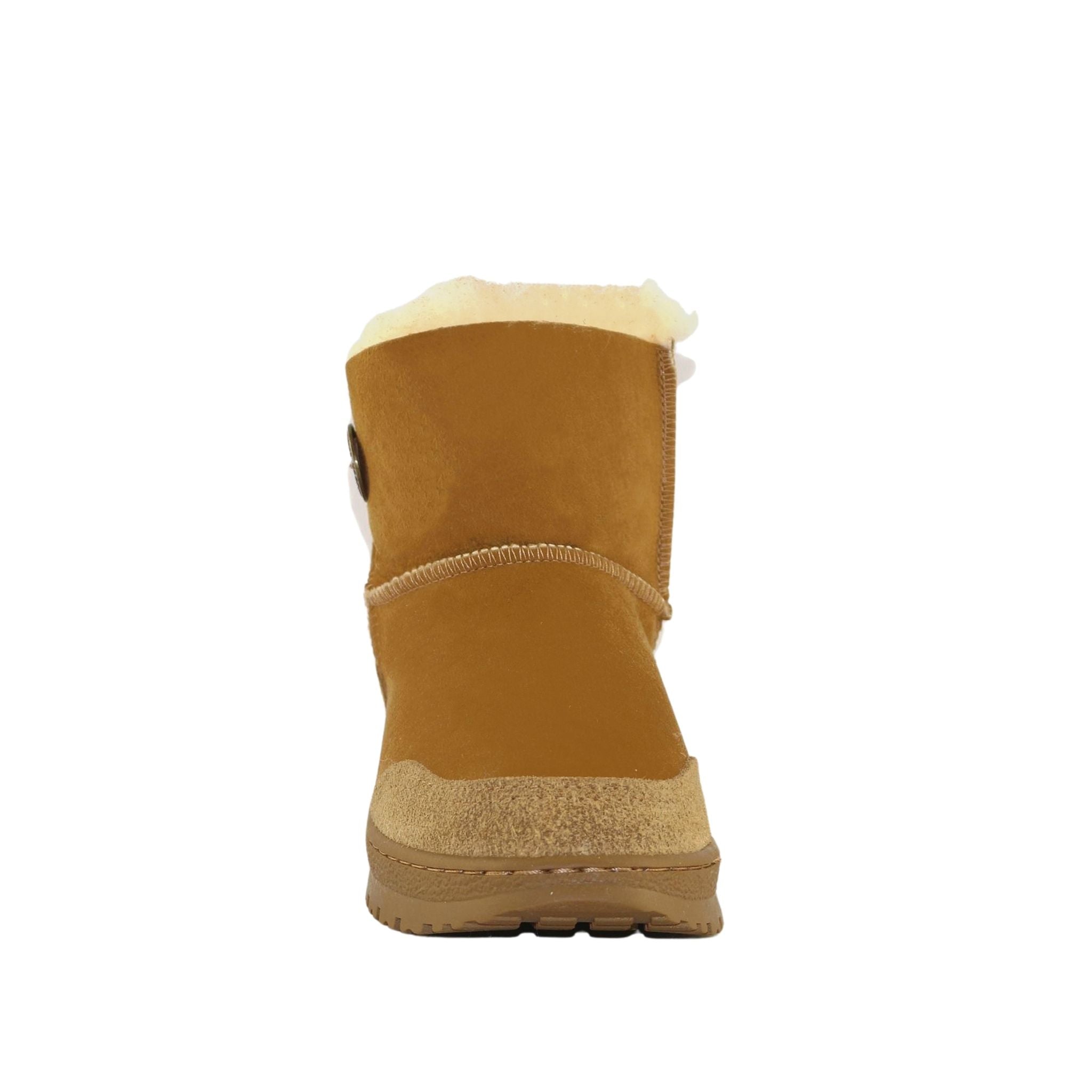 Sheepskins Downunder Luxury Bondi Brighton Mini Chestnut Front Womens Australian Made Sheepskin UGG Boot