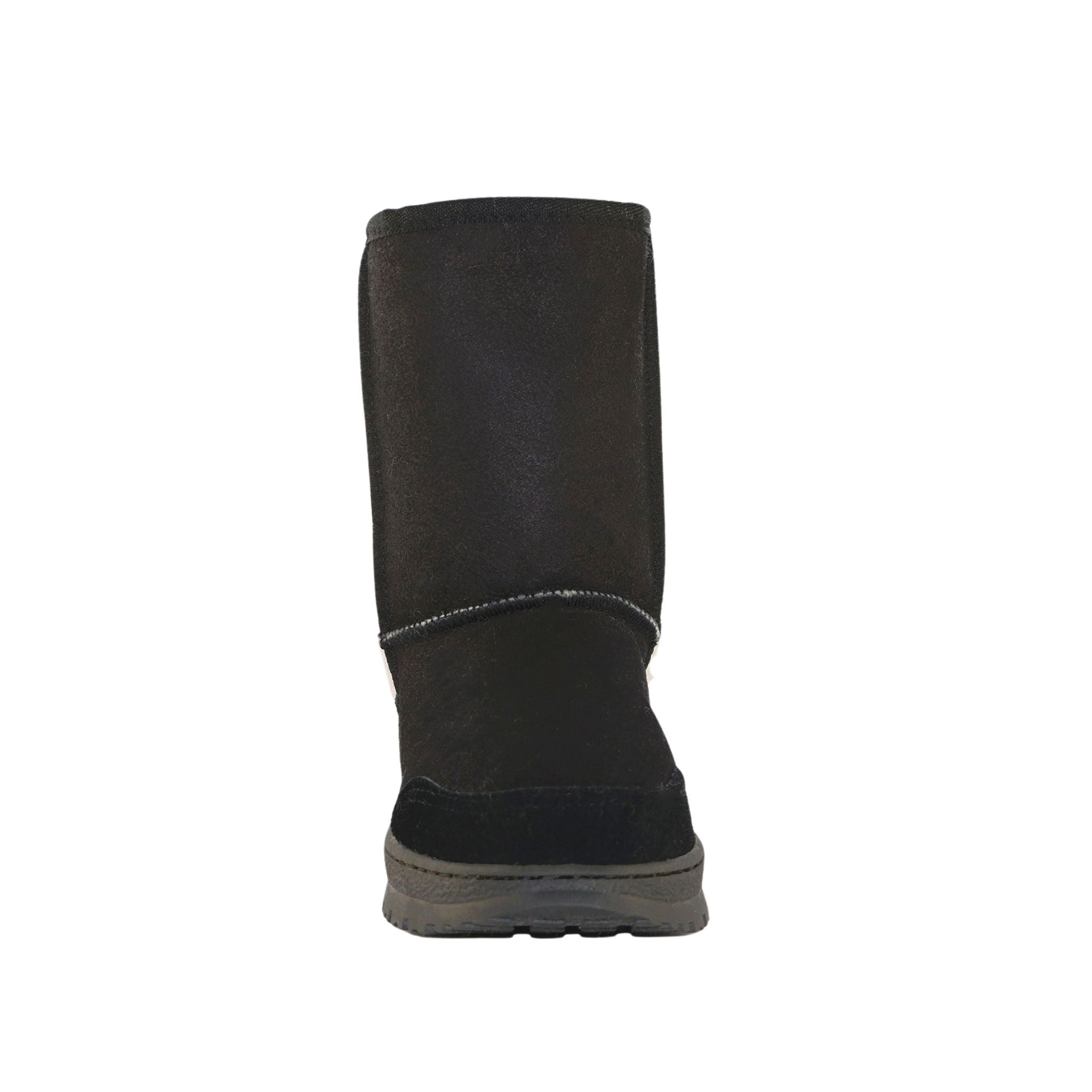 Sheepskins Downunder Luxury Bondi Short Black Front Mens Australian Made Sheepskin UGG Boot
