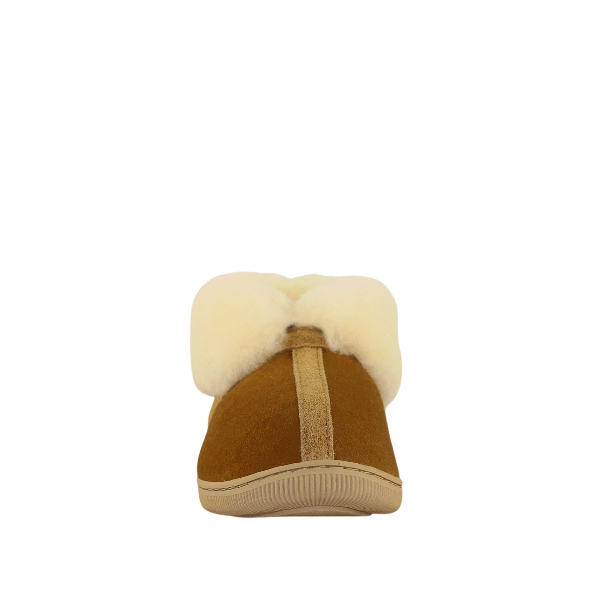 Sheepskins Downunder Luxury Queen Chestnut Front Womens Australian Made Sheepskin UGG Slipper