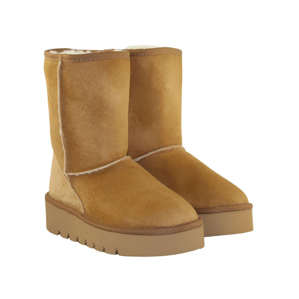 Platform Short Chestnut – Sheepskins Downunder