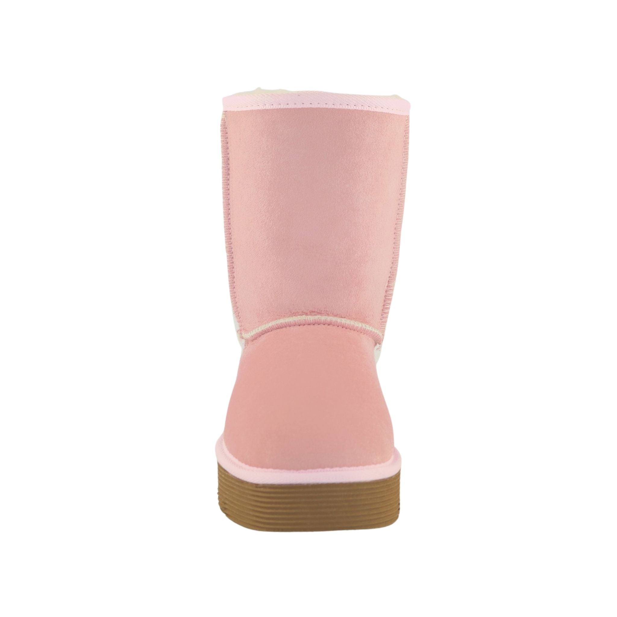Sheepskins Downunder Platform Short Pink Front Womens Australian Made Sheepskin UGG Boot