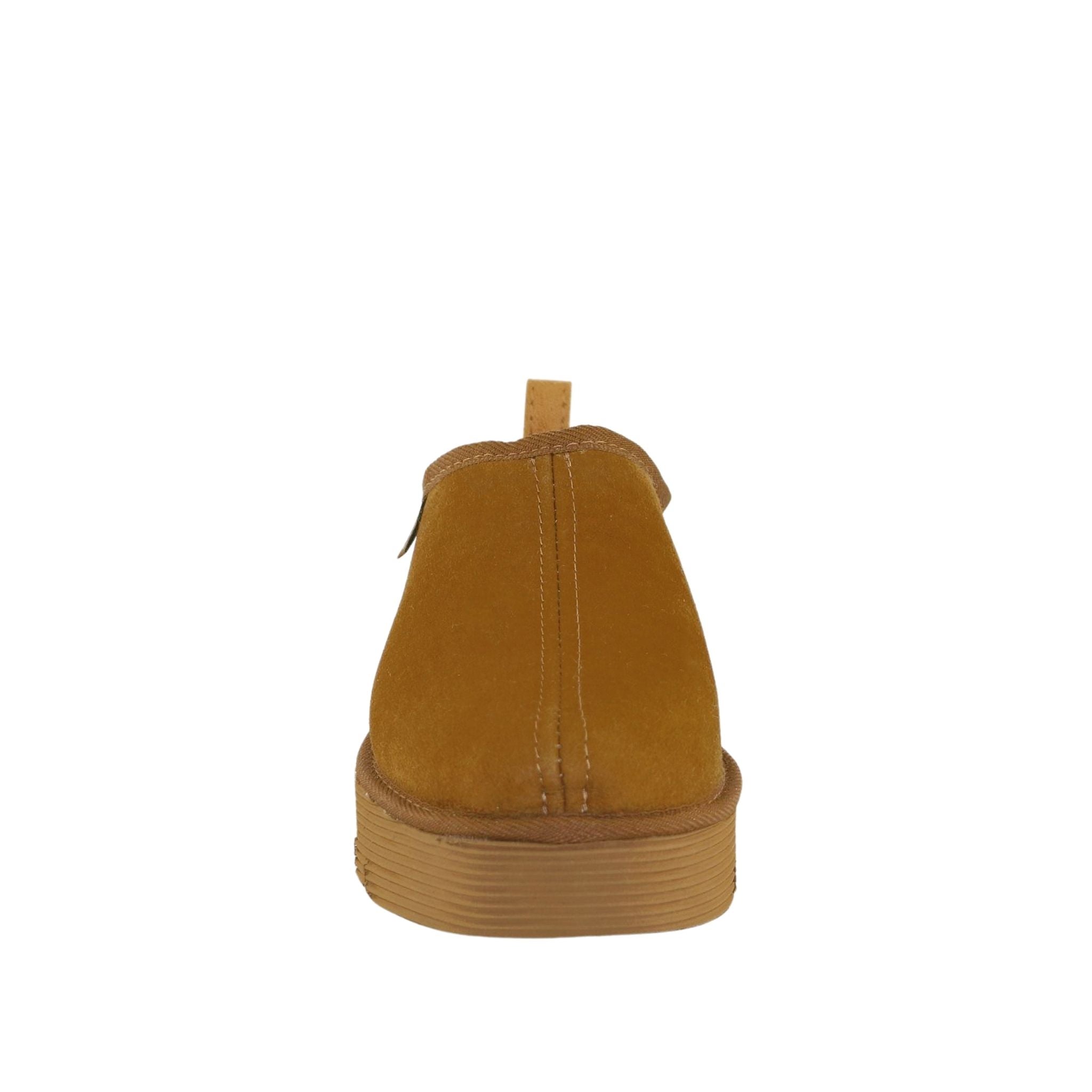 Sheepskins Downunder Platform Tasman Chestnut Front Womens Australian Made Sheepskin UGG Slipper
