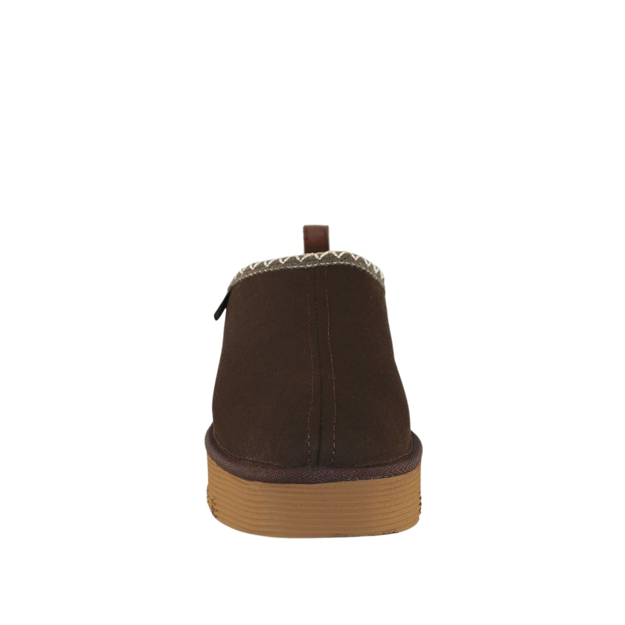Sheepskins Downunder Platform Tasman Tazz Chocolate Chocolate Front Womens Australian Made Sheepskin UGG Slipper