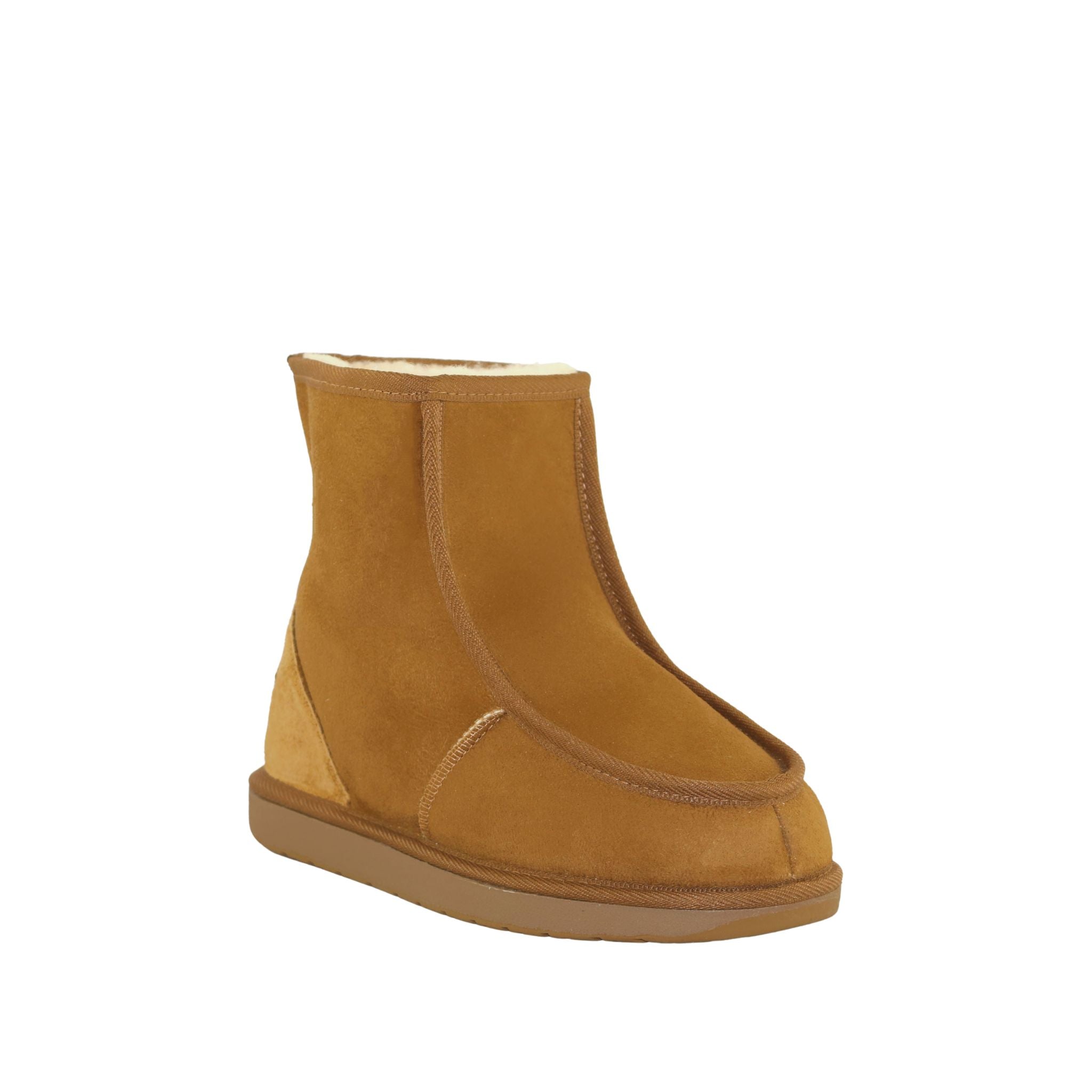 Sheepskins Downunder Premium Old Mate Chestnut Front 120 Mens Australian Made Sheepskin UGG Boot