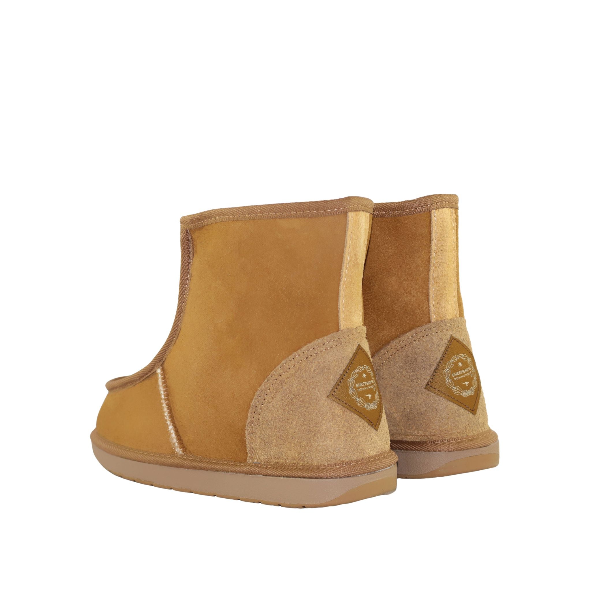 Sheepskins Downunder Premium Old Mate Chestnut Pairs Back Mens Australian Made Sheepskin UGG Boot