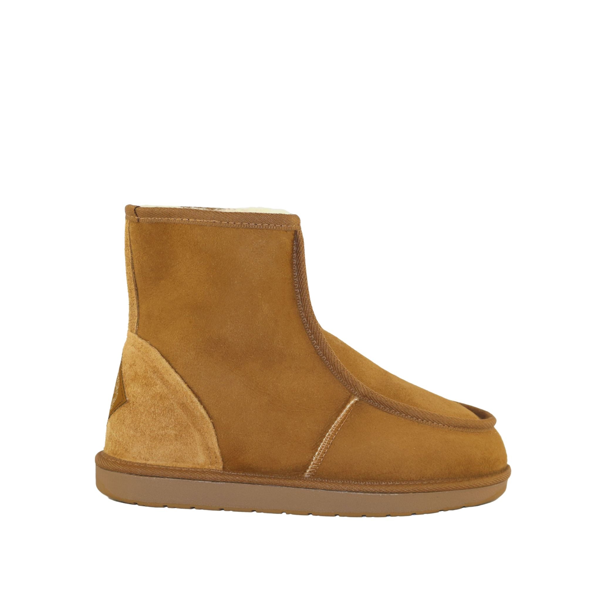 Sheepskins Downunder Premium Old Mate Chestnut Side Mens Australian Made Sheepskin UGG Boot