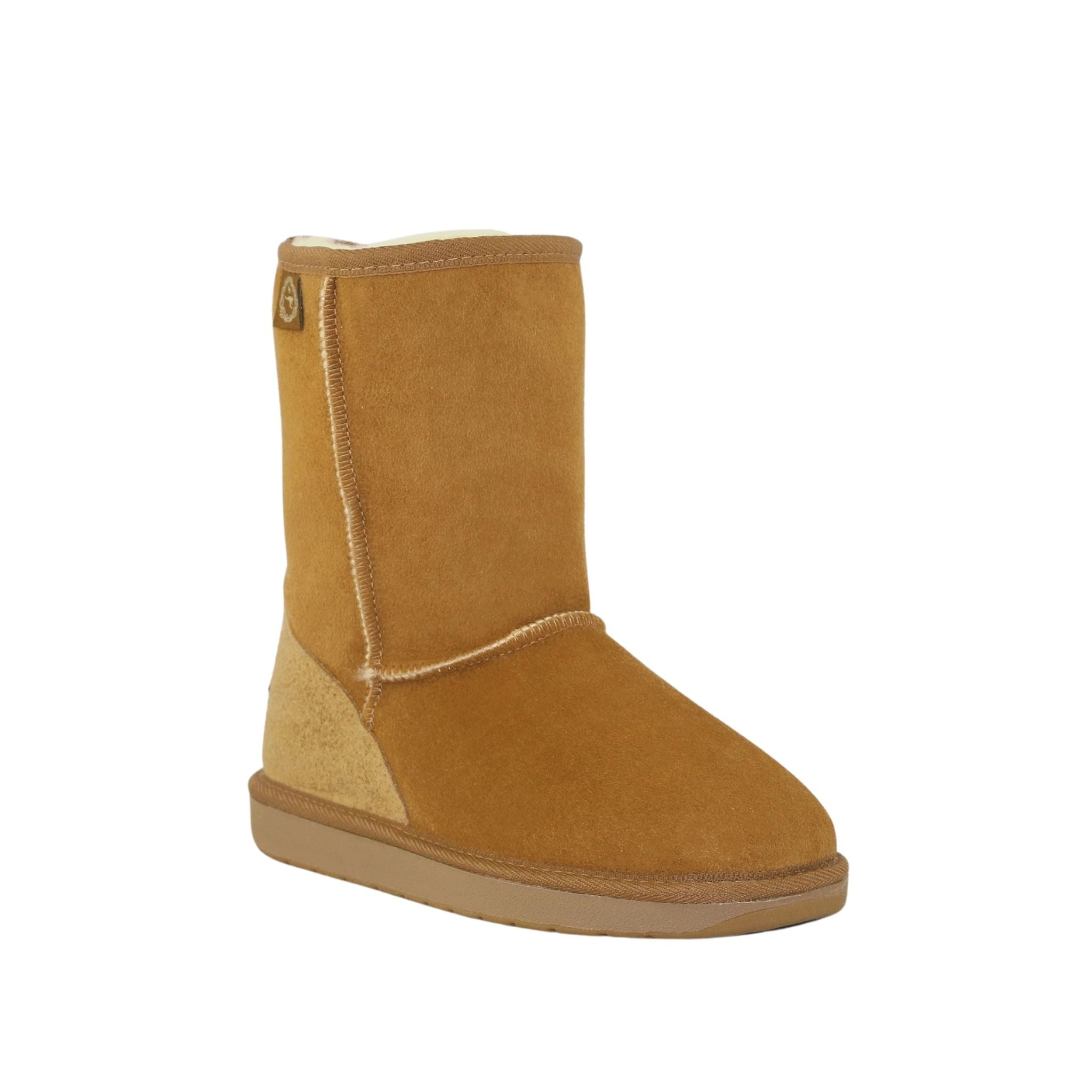 Sheepskins Downunder Premium Short Chestnut Front 120 Womens Australian Made Sheepskin UGG Boot