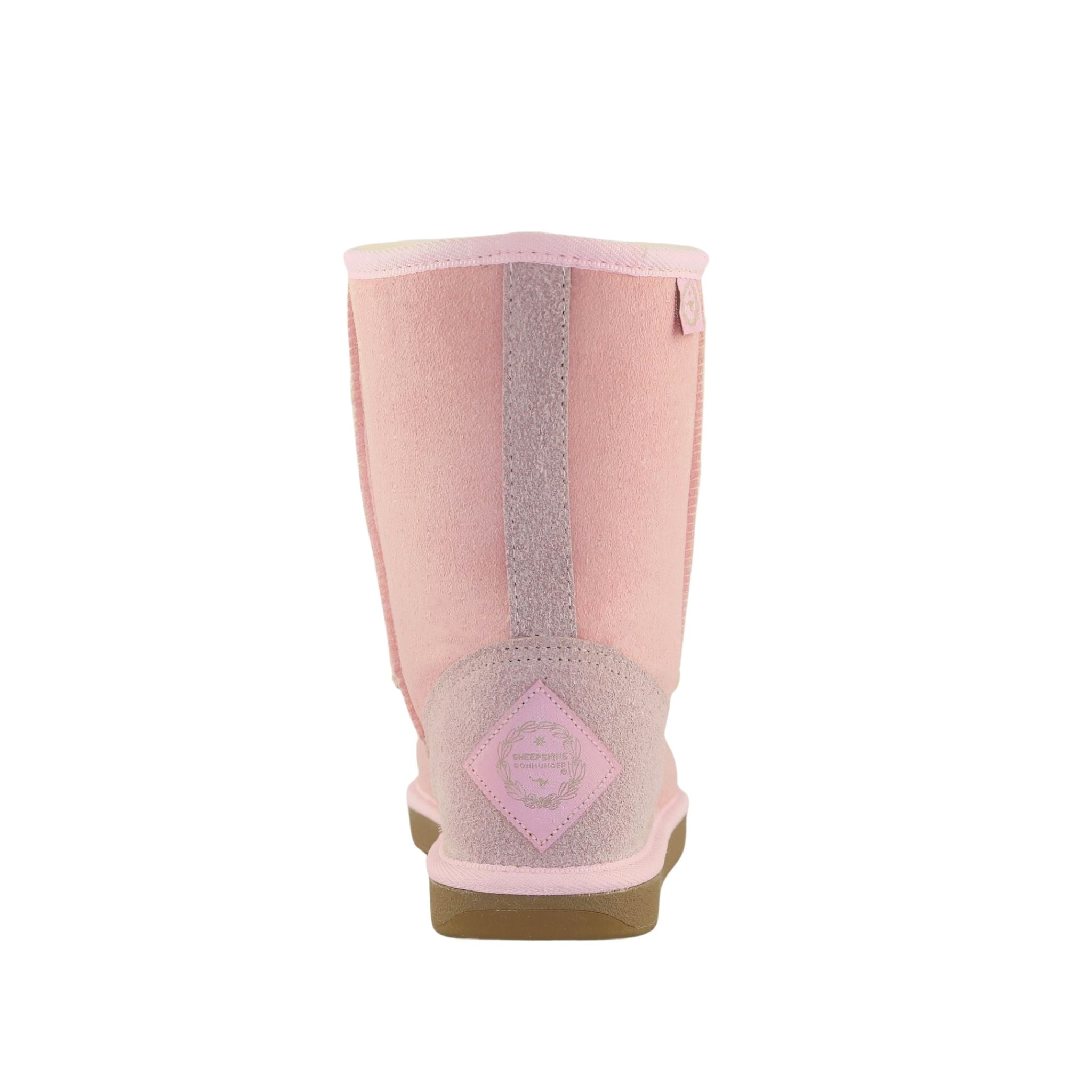 Sheepskins Downunder Premium Short Pink Back Womens Australian Made Sheepskin UGG Boot