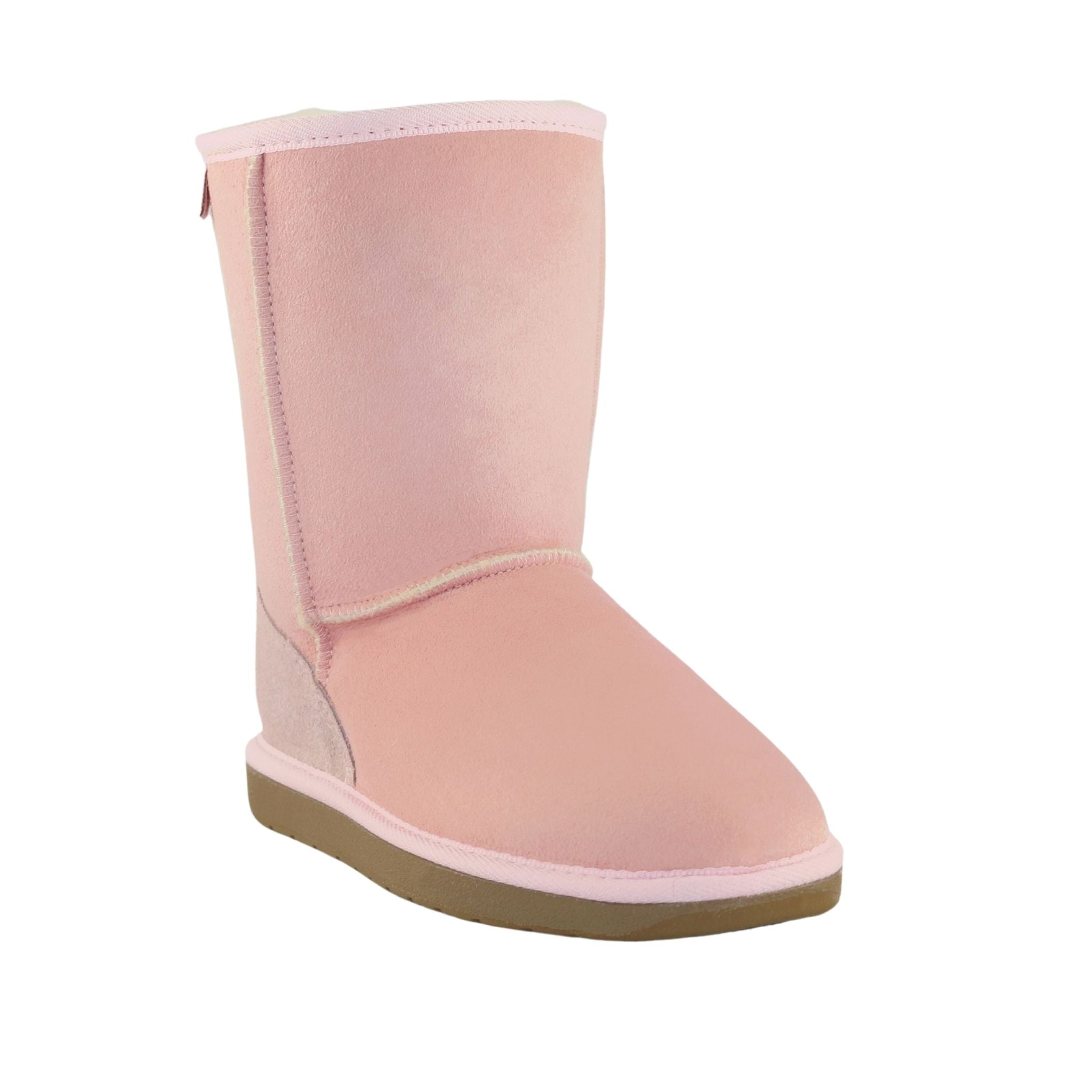 Sheepskins Downunder Premium Short Pink Front 120 Womens Australian Made Sheepskin UGG Boot
