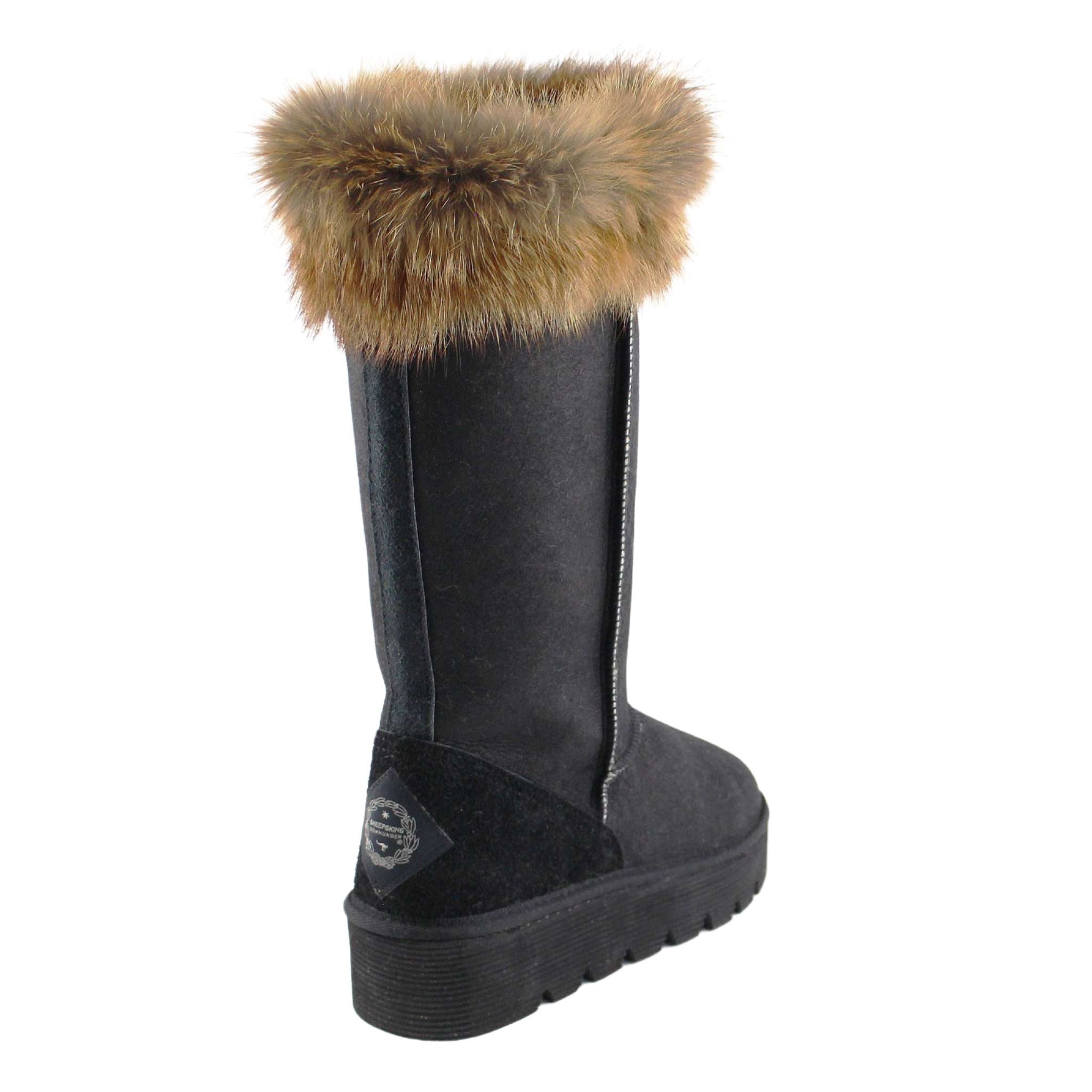 Platform Fox Long Black