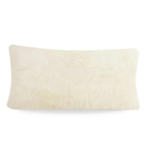 Limited Edition Long Wool Sheepskin Cushion Rectangle